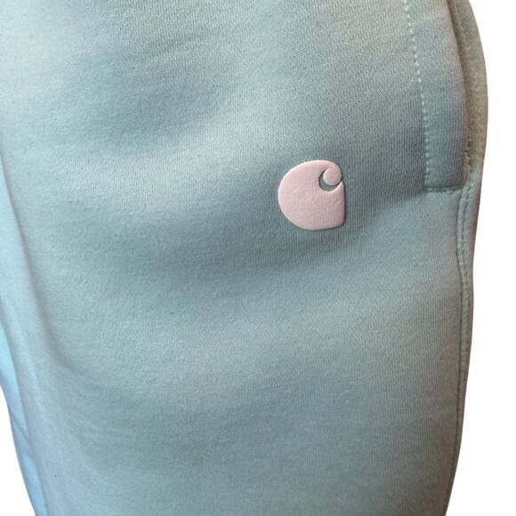 Carhartt Relaxed Fit Fleece Jogger Mint Green Sweatpants Womens Size XL - Picture 5 of 10